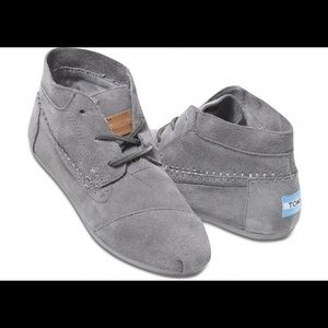 Toms Grey Moccasins